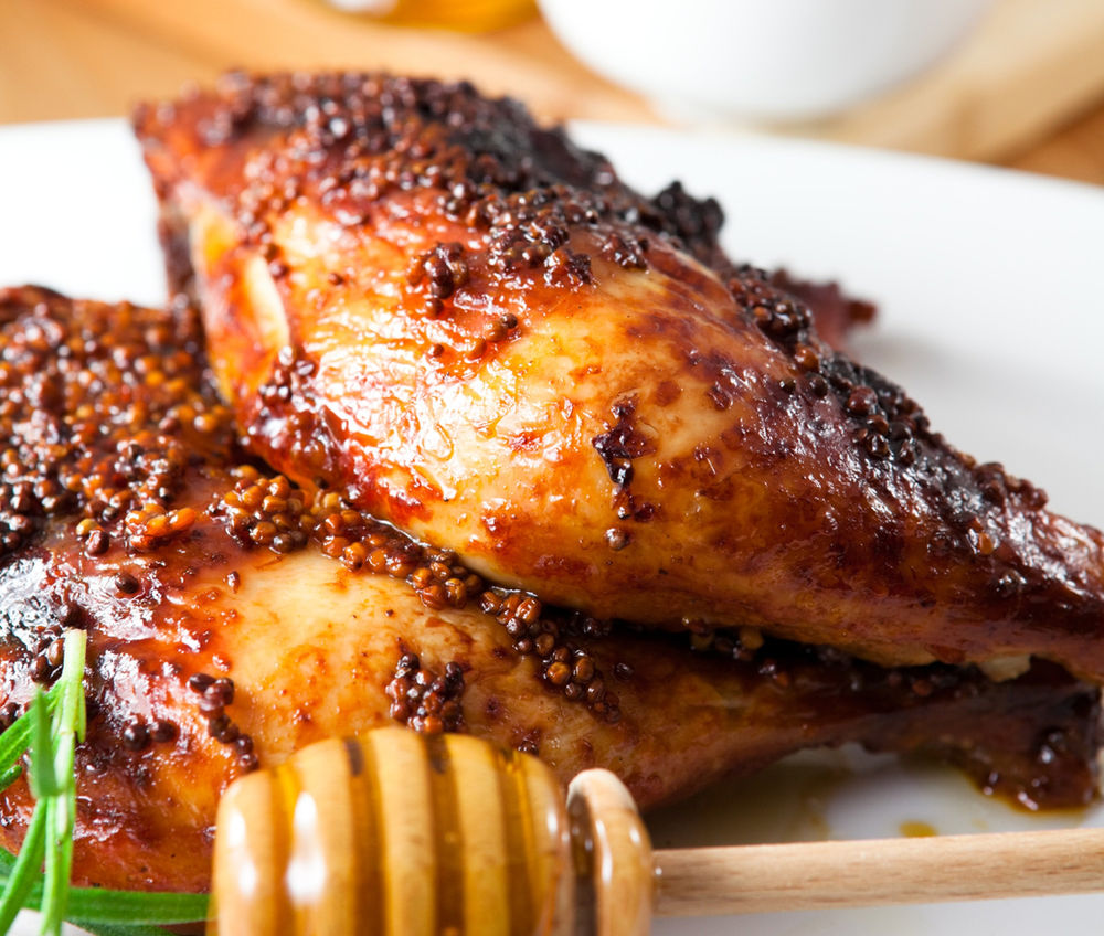BAKED STICKY CHICKEN