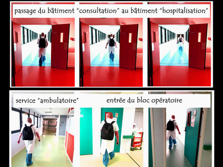 MARDI 8 AOÛT ; DEPART AU BLOC OPERATOIRE ...