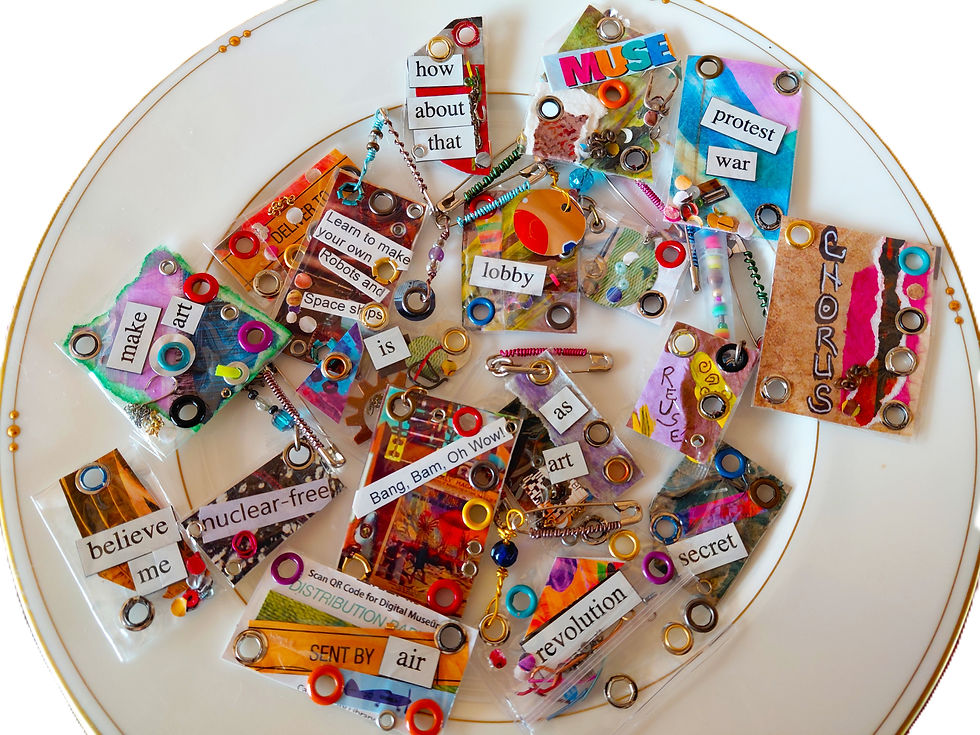 Upcycled Pin Workshop and Docent Tour