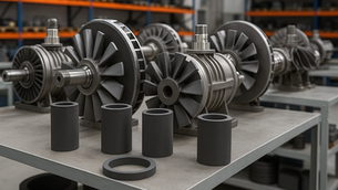 Anéis de grafite inadequados: 5 falhas técnicas que destroem a performance do seu equipamento