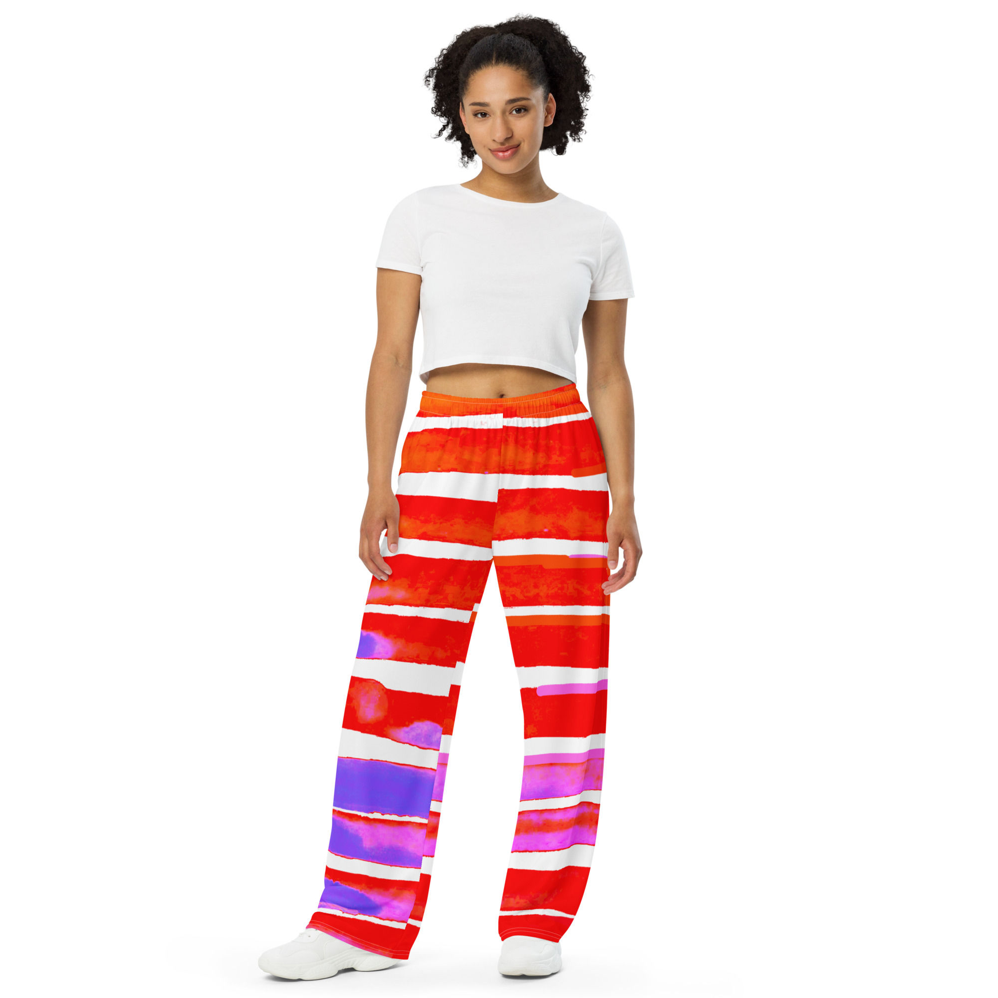 Be My Valentine by ANoelleJay All-over print unisex wide-leg pants