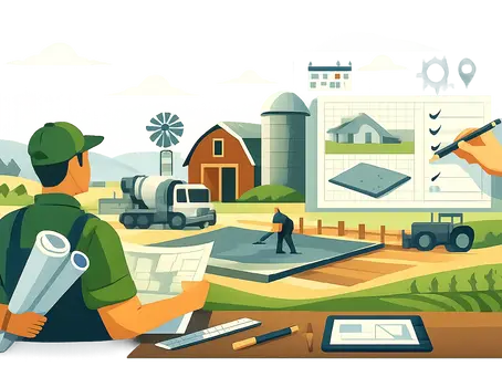 How a Farm Concrete Contractor Plans Lasting Work