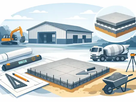 Metal Building Concrete Slab Planning Basics