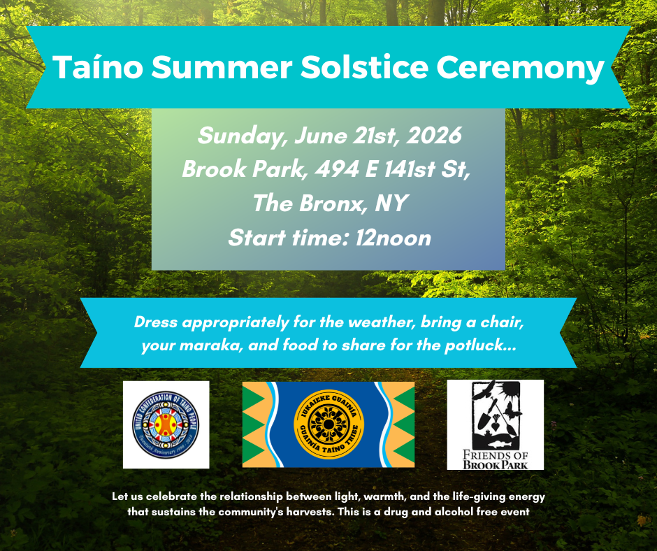 Taíno Summer Solstice Celebration