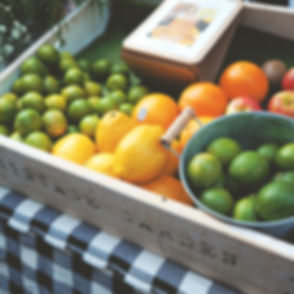 Crate of Fresh Fruit
