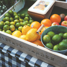 Crate of Fresh Fruit