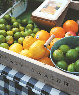 Crate of Fresh Fruit
