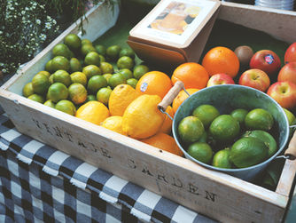 Frutas y verduras para la vida sana