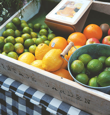 Crate of Fresh Fruit