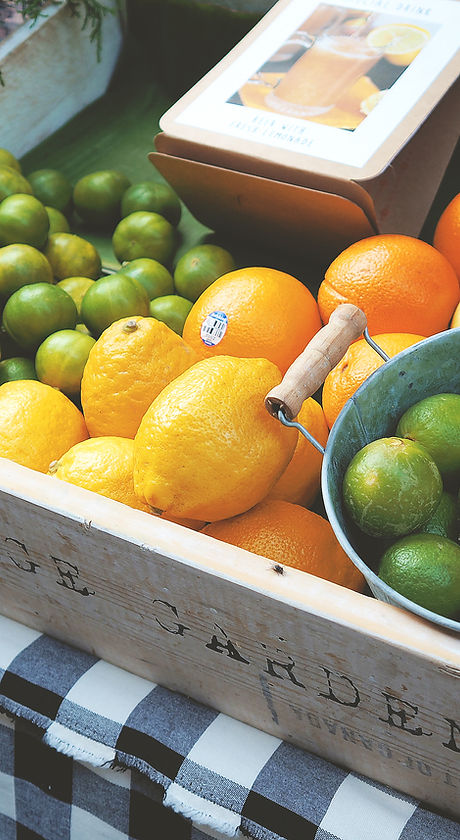 Crate of Fresh Fruit