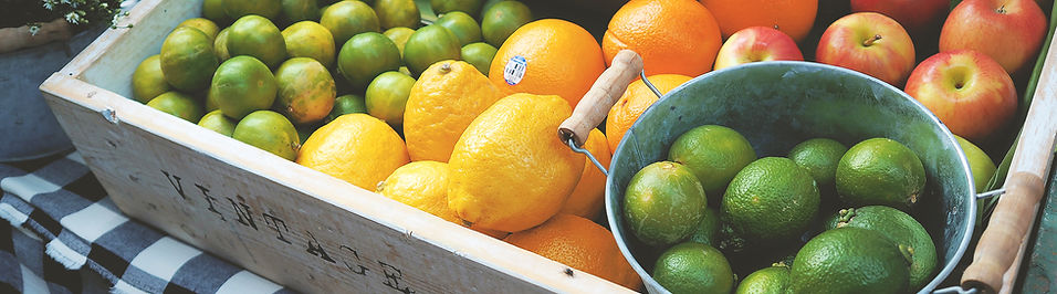 Crate of Fresh Fruit