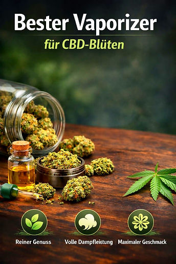 bester Vaporizer für CBD Blüten