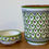 Thumbnail: Moroccan Traditional Plant Pot With Saucer 24 x 18 cms 