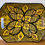 Thumbnail:  Large Moroccan Ceramic Handle Plate 37 x 28 cms 