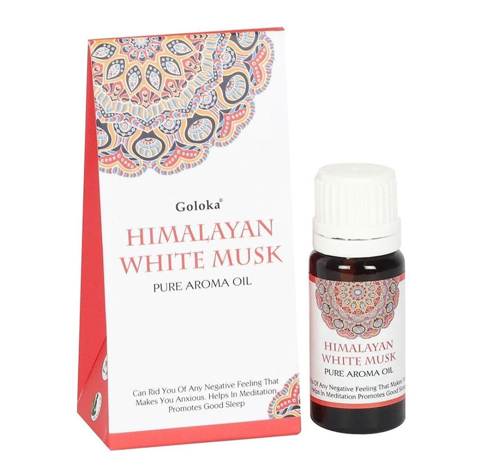 White Musk Palo Santo Fragrance Aroma Oil 10ml

