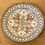 Thumbnail: Large Round Moroccan Ceramic Plate 35cm Round
