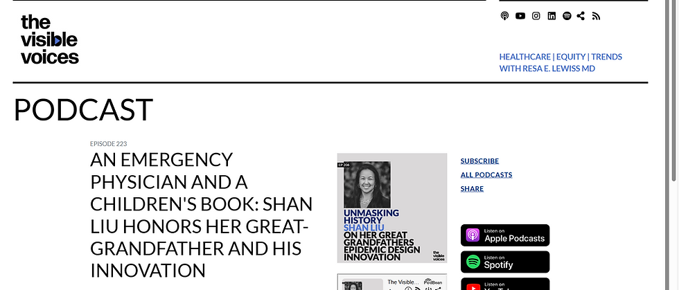 Unmasking History: An Interview with Resa E. Lewiss, the visible voices podcast