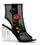 Thumbnail: Pretty Girl Black Embroidered Ankle Boot