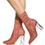Thumbnail: Controlla Rose Pink Transluscent Heel Bootie