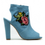 Thumbnail: Get Me Bodied Denim Faux Suede Embroidered Ankle Boot