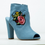 Thumbnail: Get Me Bodied Denim Faux Suede Embroidered Ankle Boot
