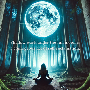 Part 3 – 🌕 How to Work with Full Moon Energy for Healing: A Mirror to the Soul