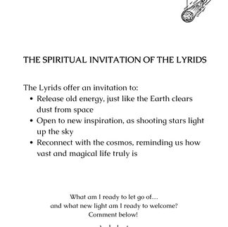 Lyrid Meteor Shower