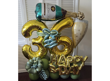 36 birthday bouquet