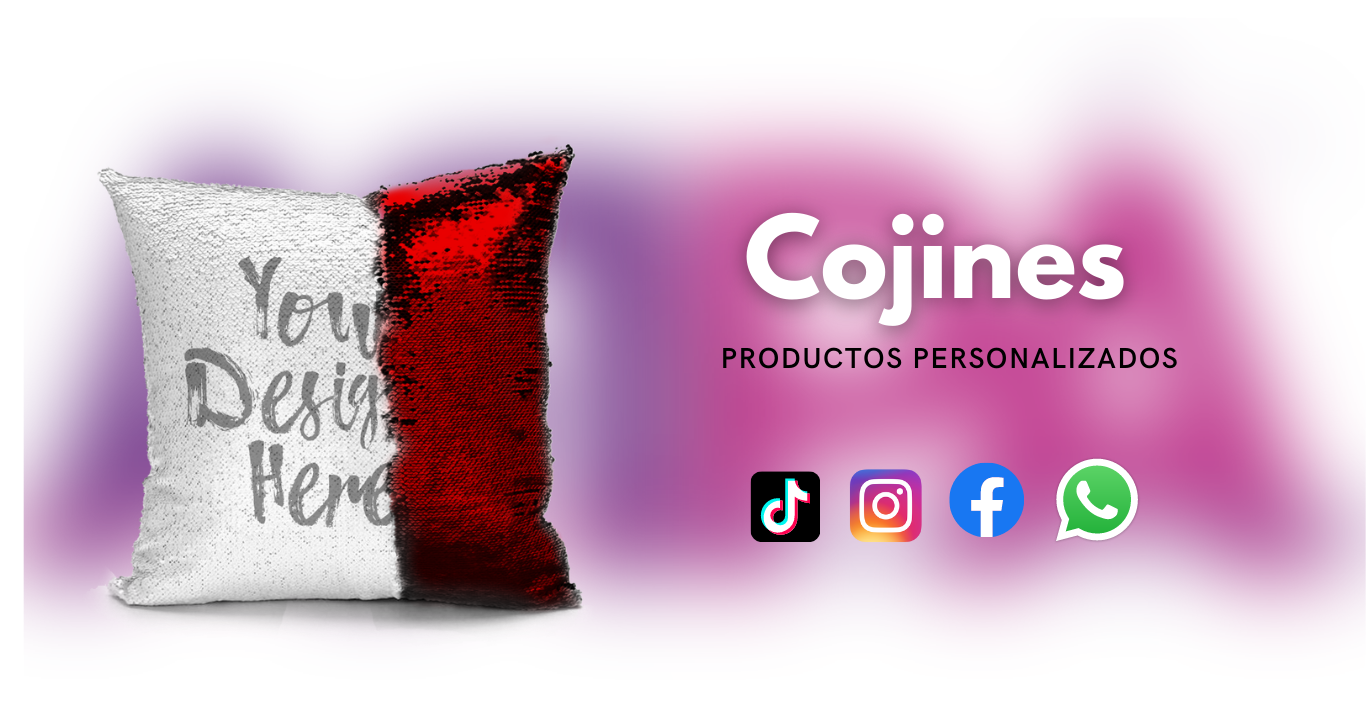 COJÍN DE LENTEJUELAS