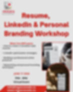 Resume, LinkedIn & Personal Branding Workshop