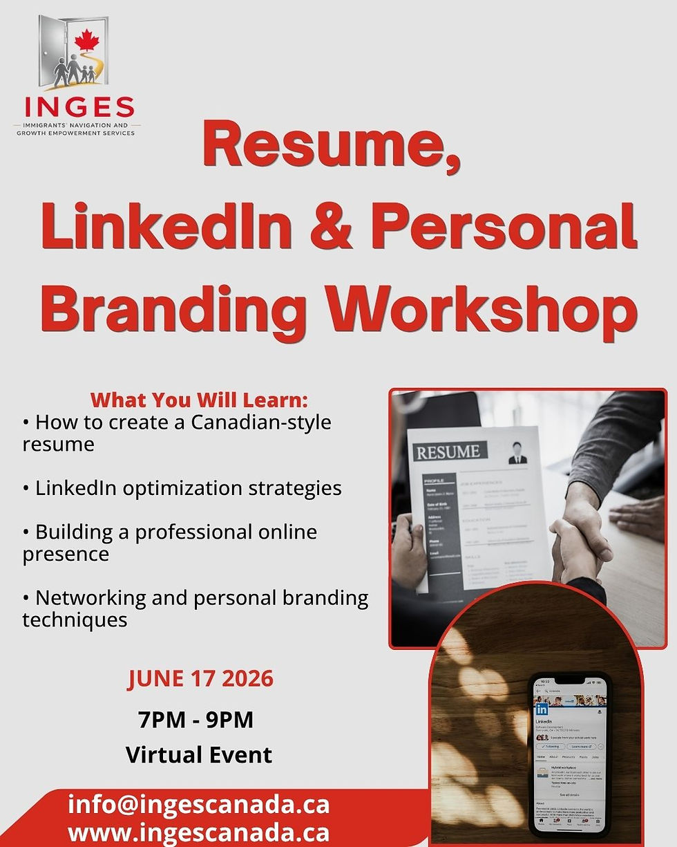 Resume, LinkedIn & Personal Branding Workshop