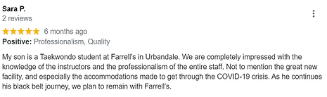 Sara P 5 Star Review