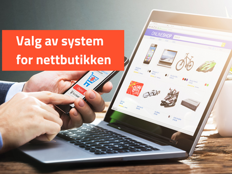 Guide til valg av nettbutikkplattform