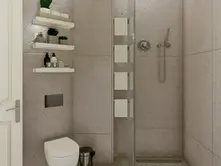 Greek Modern Interior Design Thessaloniki Seaview Bathroom