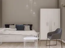 Greek Modern Interior Design Thessaloniki Seaview Bedroom
