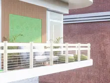 Greek Modern Interior Design Thessaloniki Seaview Balcony