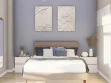Greek Modern Interior Design Thessaloniki Seaview Bedroom