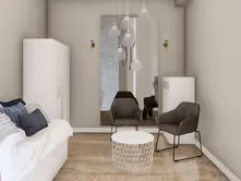 Greek Modern Interior Design Thessaloniki Seaview Bedroom