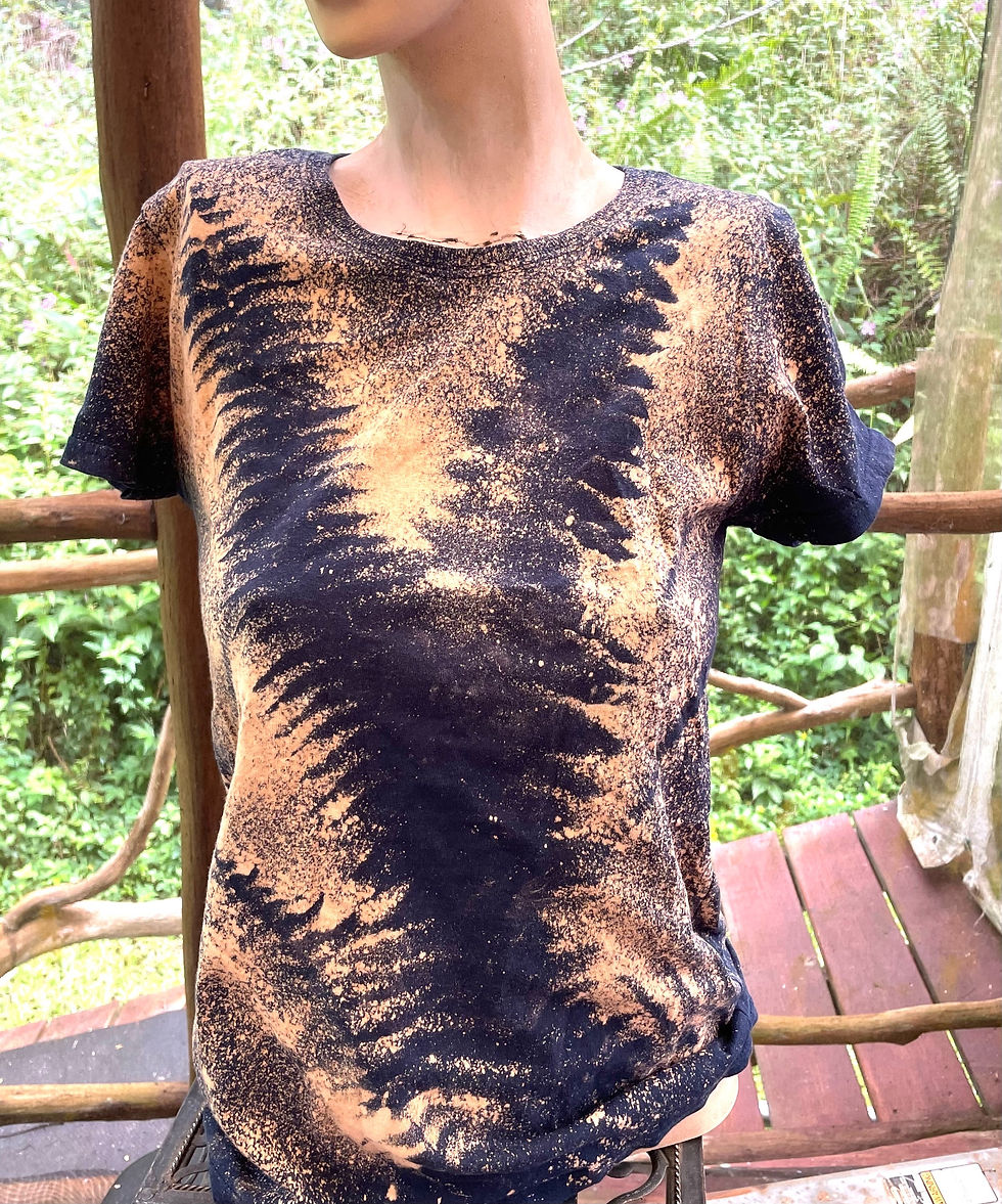 Thumbnail: T with ferns all over, S or M 