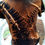 Thumbnail: Bleach dyed shirt with ferns front and back, cotton, unisex