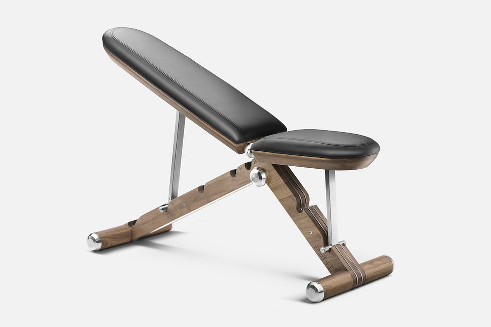 PENT. Luxury Wood Hande Made Weight Bench.jpg