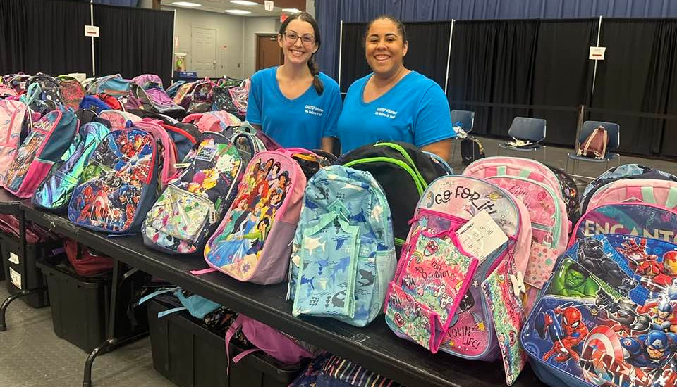 Volunteer of the Greater Augusta Back to School Program