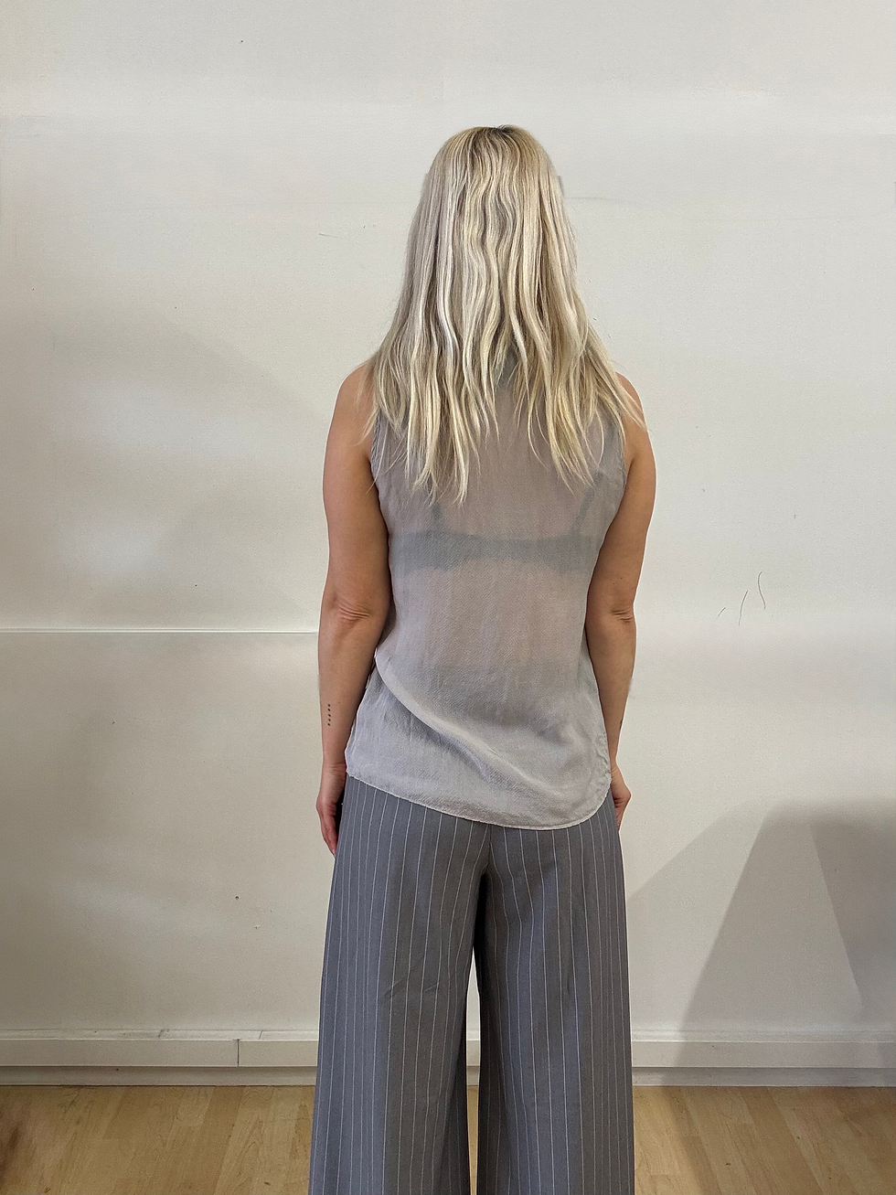 Thumbnail: Y2K Silk Ricochet Top - NZ Made