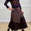 Thumbnail: 90s Asymmetrical Design Skirt - Size 9