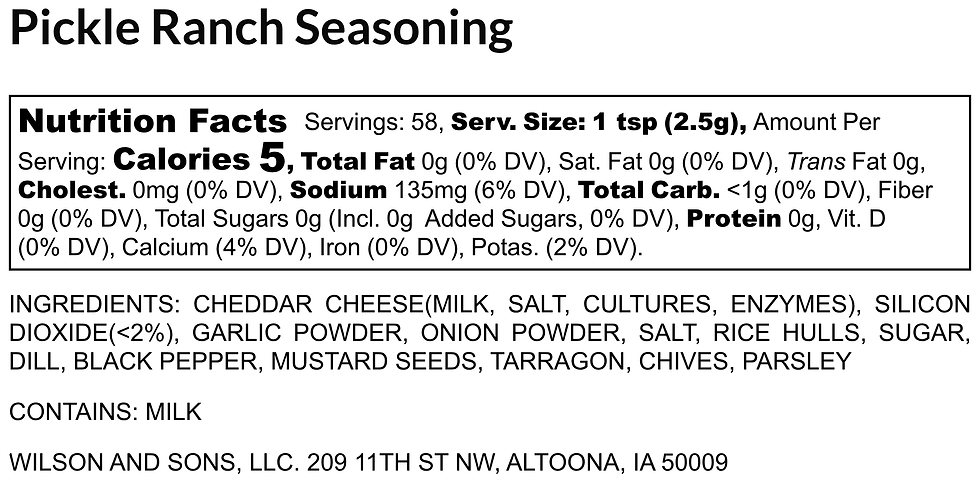 Thumbnail: Pickle Ranch Seasoning