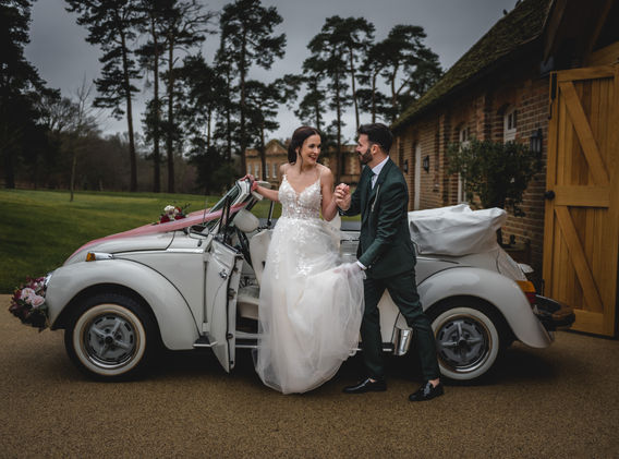 Something Blue Car Hire -Louise, Vintage 1979 Beetle