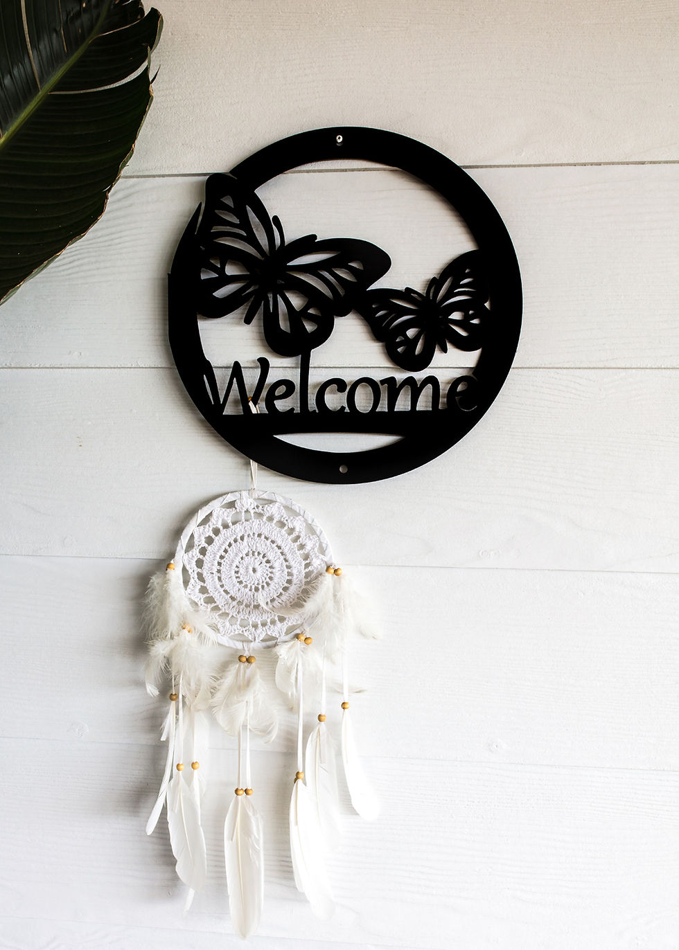 Thumbnail: Welcome Butterfly sign