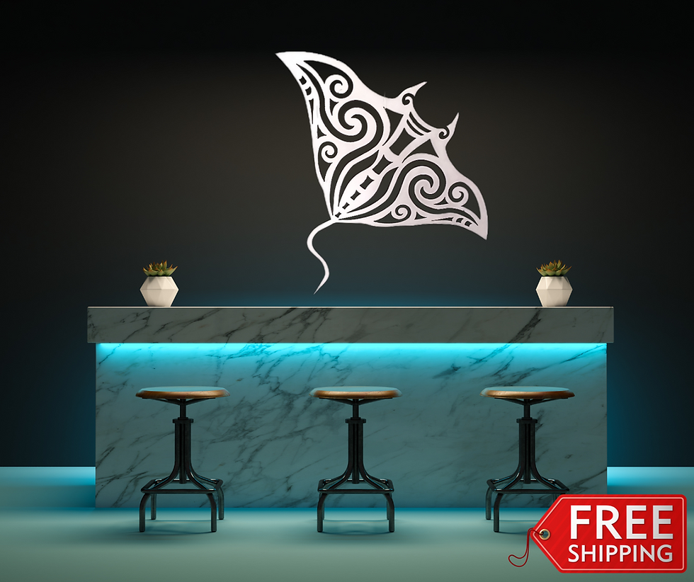 Thumbnail: Manta Ray Wall Art