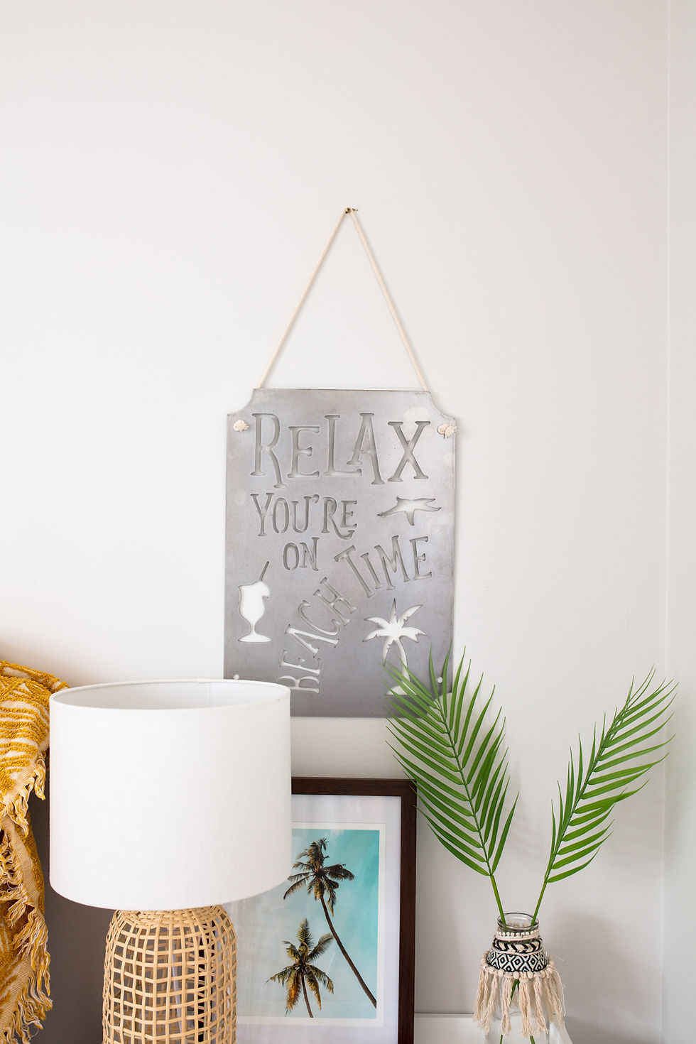 Thumbnail: Relax You're on Beach Time sign