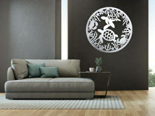 Thumbnail: Underwater Turtles Wall Hanging